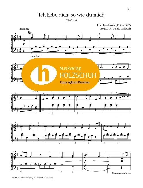 Ich liebe dich, so wie du mich